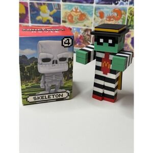 McDonald's Minecraft Movie Figures Lot of‎ 2 w Skeleton New in Box